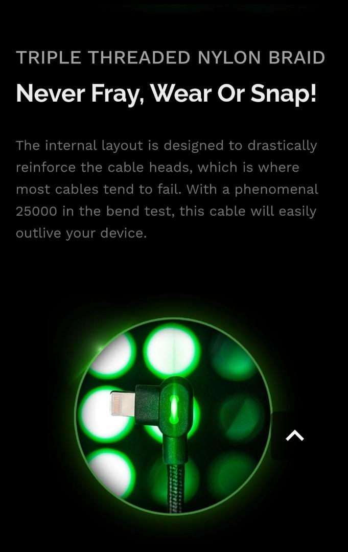 Brand new Titan Power Cable Type C 1.8m Cable, Mobile Phones