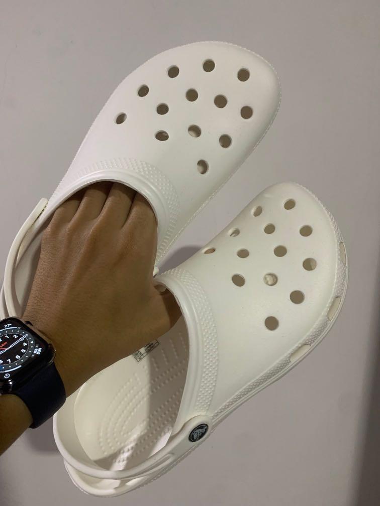 New hotsell white crocs