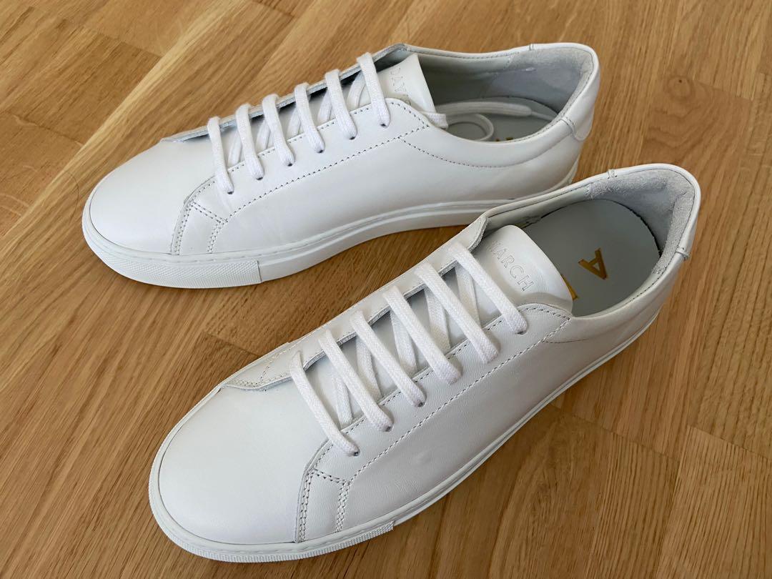 Brand new premium white Sneakers by A Day s March for sale