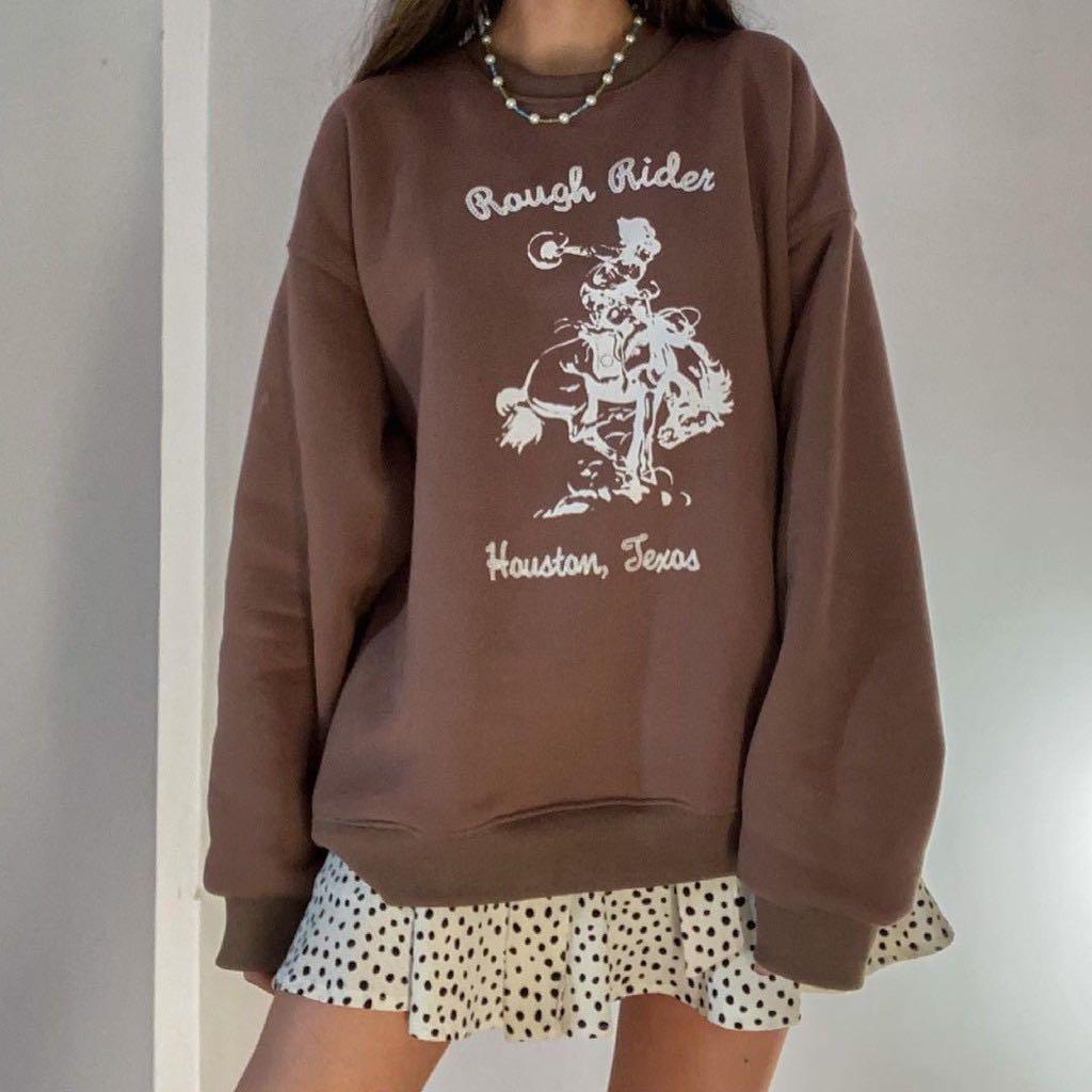 brandy rough rider sweater Women s Fashion Tops Other Tops on Carousell