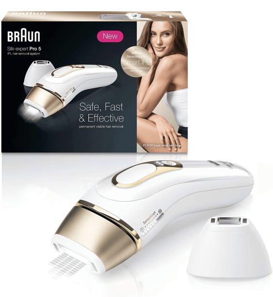 Braun Silk Expert PRO 5 PL5124 IPL Hair Removal Device, Beauty & Personal  Care, Bath & Body, Hair Removal on Carousell