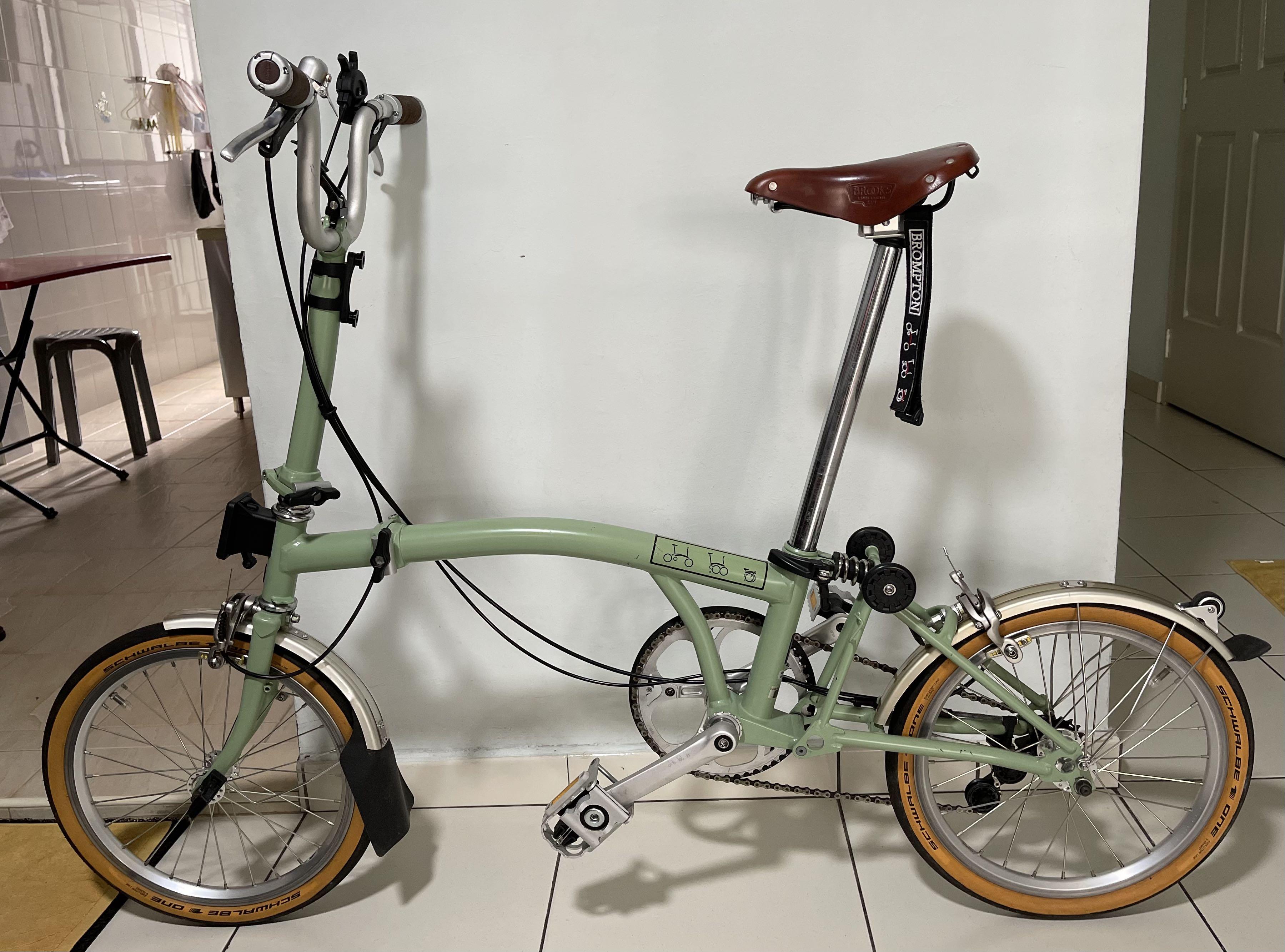 10％OFF BROMPTON 夏カスタム summer ブルー 4点セット ブロンプトン