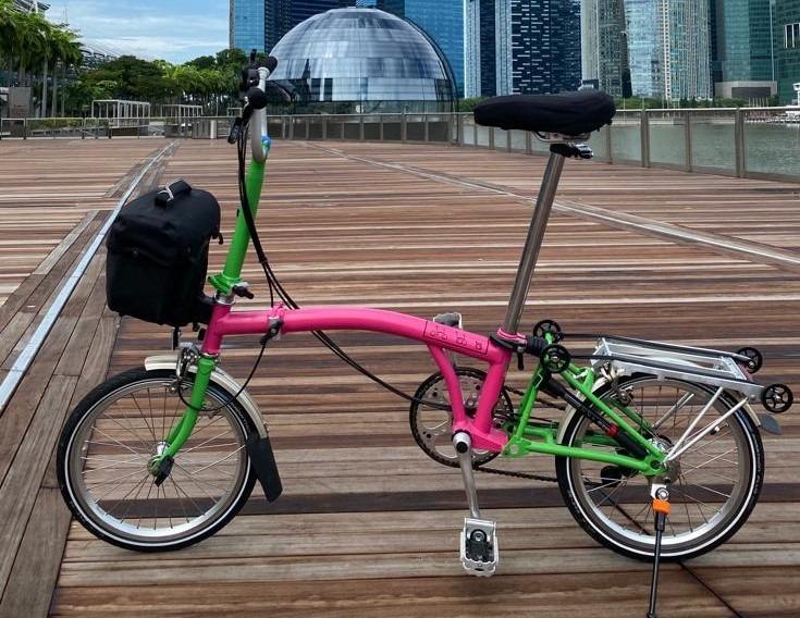 Brompton M6R (2013) Mix & Match, Sports Equipment, Bicycles & Parts ...