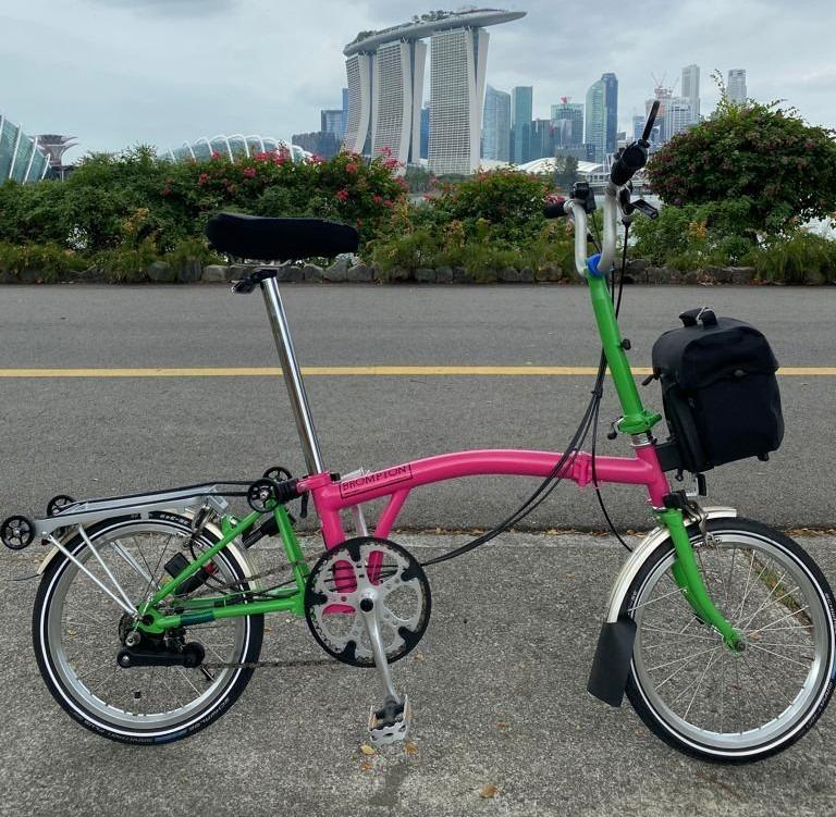Brompton M6R (2013) Mix & Match, Sports Equipment, Bicycles & Parts ...