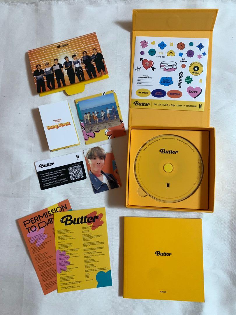 SET BTS Butter albums unsealed with complete inclusions, Hobbies & Toys