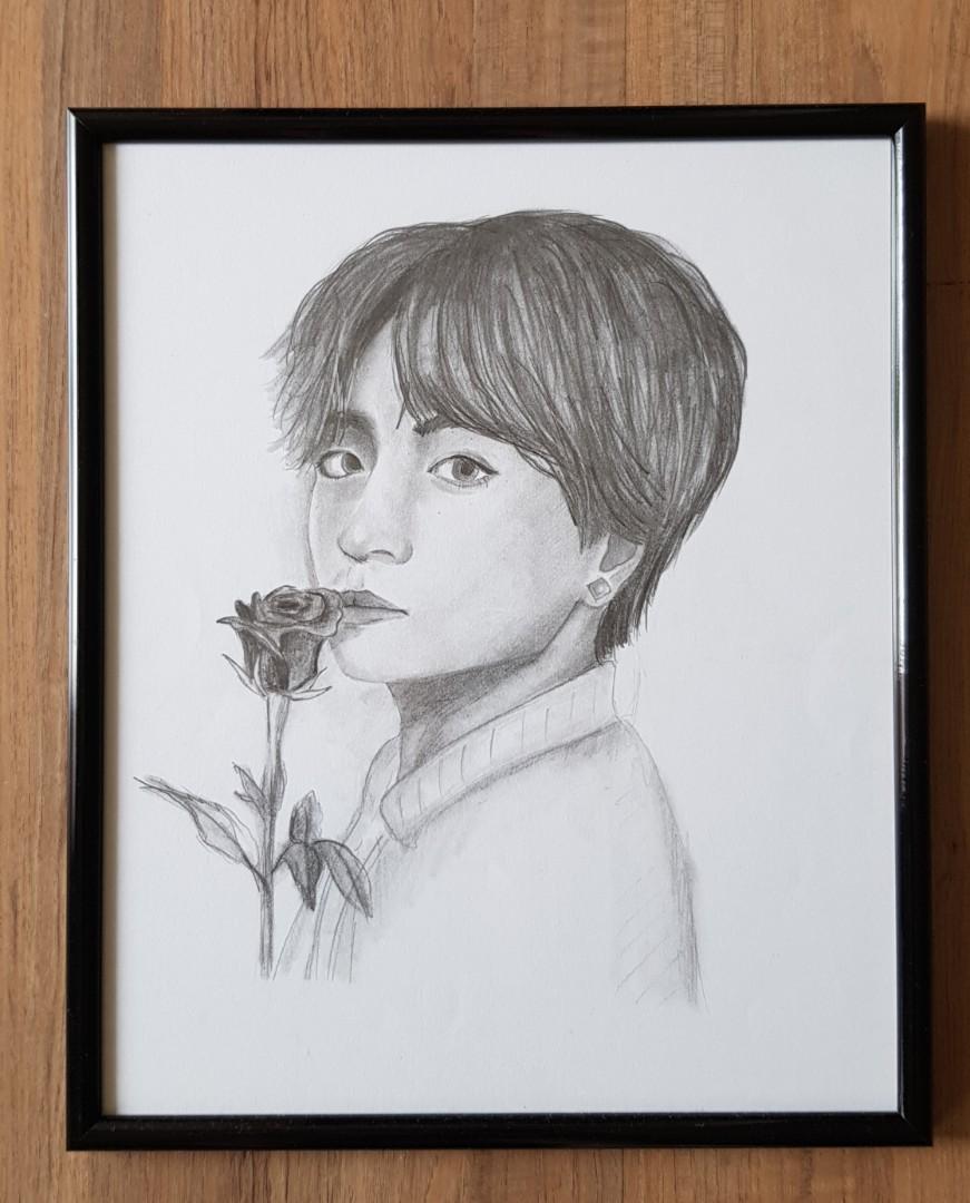 How to draw BTS V | Kim Taehyung Pencil Sketch | Drawing Tutorial | Pencil sketch  drawing, Drawing sketches, Drawing tutorial