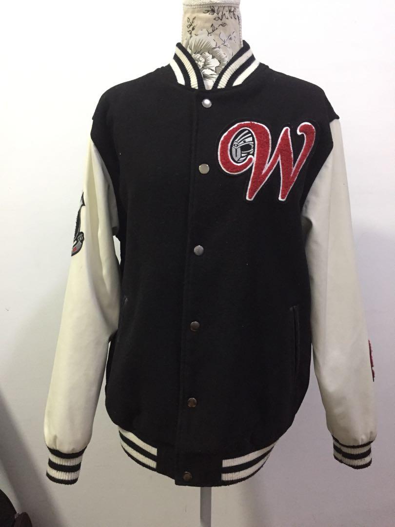CANTERBURY NZ WARRIORS VARSITY JACKET