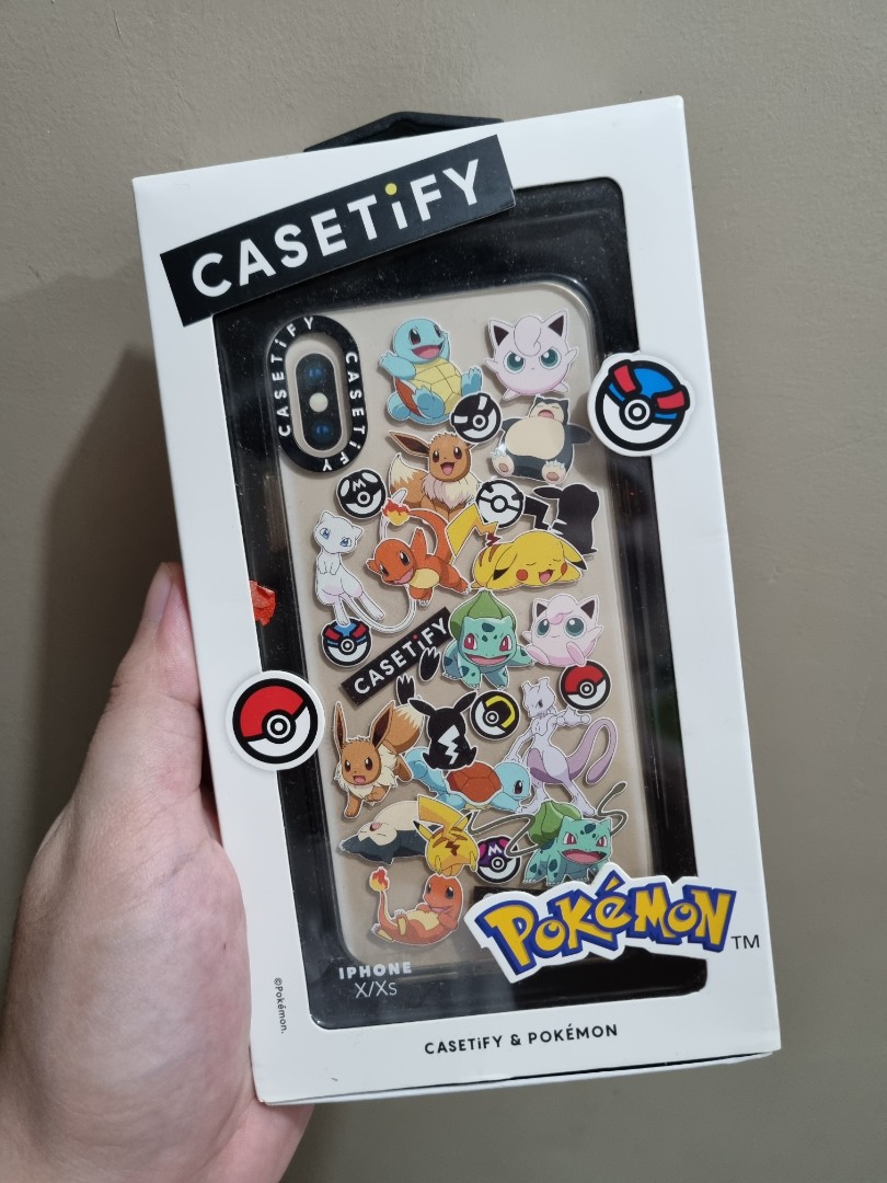 Casetify Pokemon Case for iPhone X/XS, Mobile Phones & Gadgets