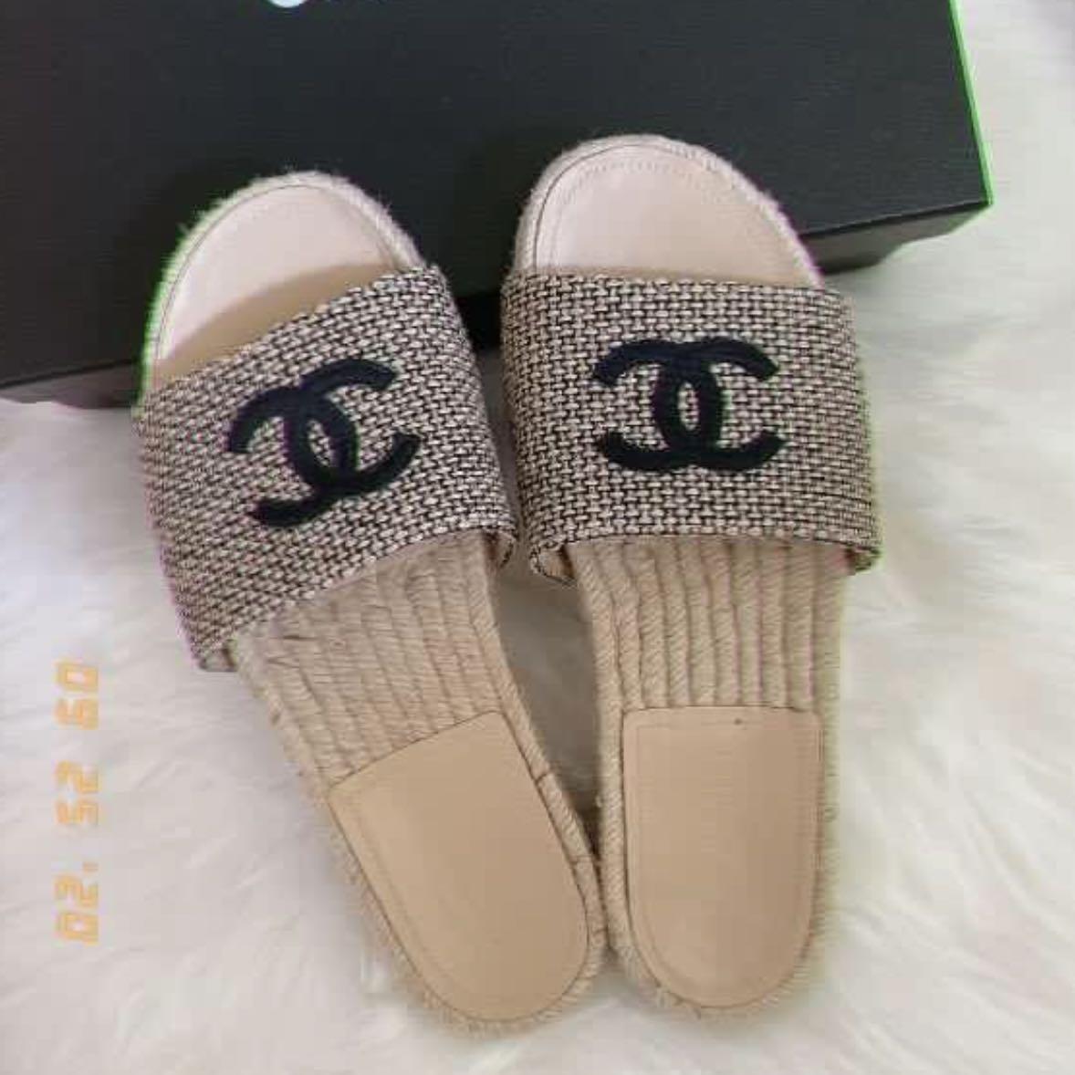 Chanel mules, Luxury, Sneakers & Footwear on Carousell
