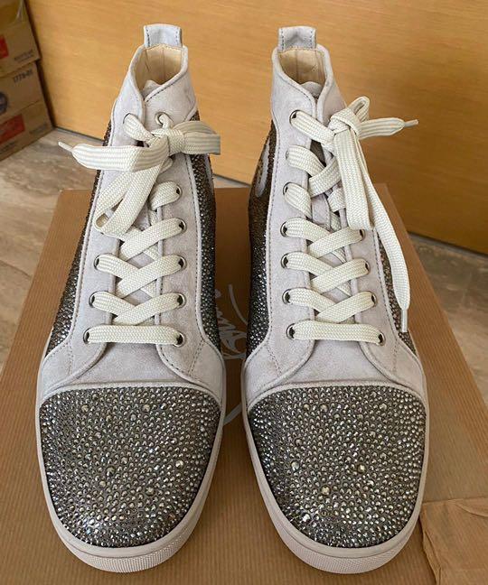 Christian louboutin swarovski sneakers shop