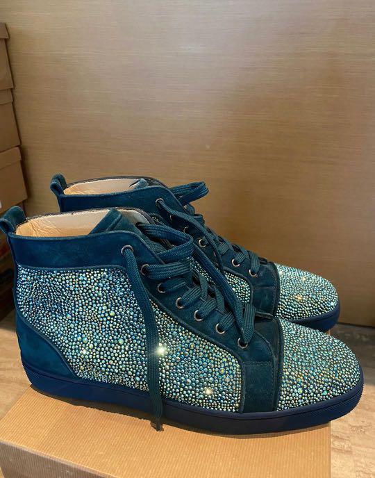 christian louboutin swarovski Men s Fashion Footwear Sneakers on Carousell
