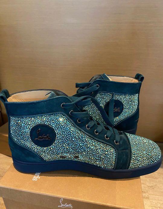Louboutin new arrivals sneakers swarovski