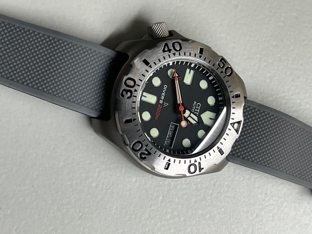 Citizen Promaster Diver NY0054 04E titanium dive watch automatic
