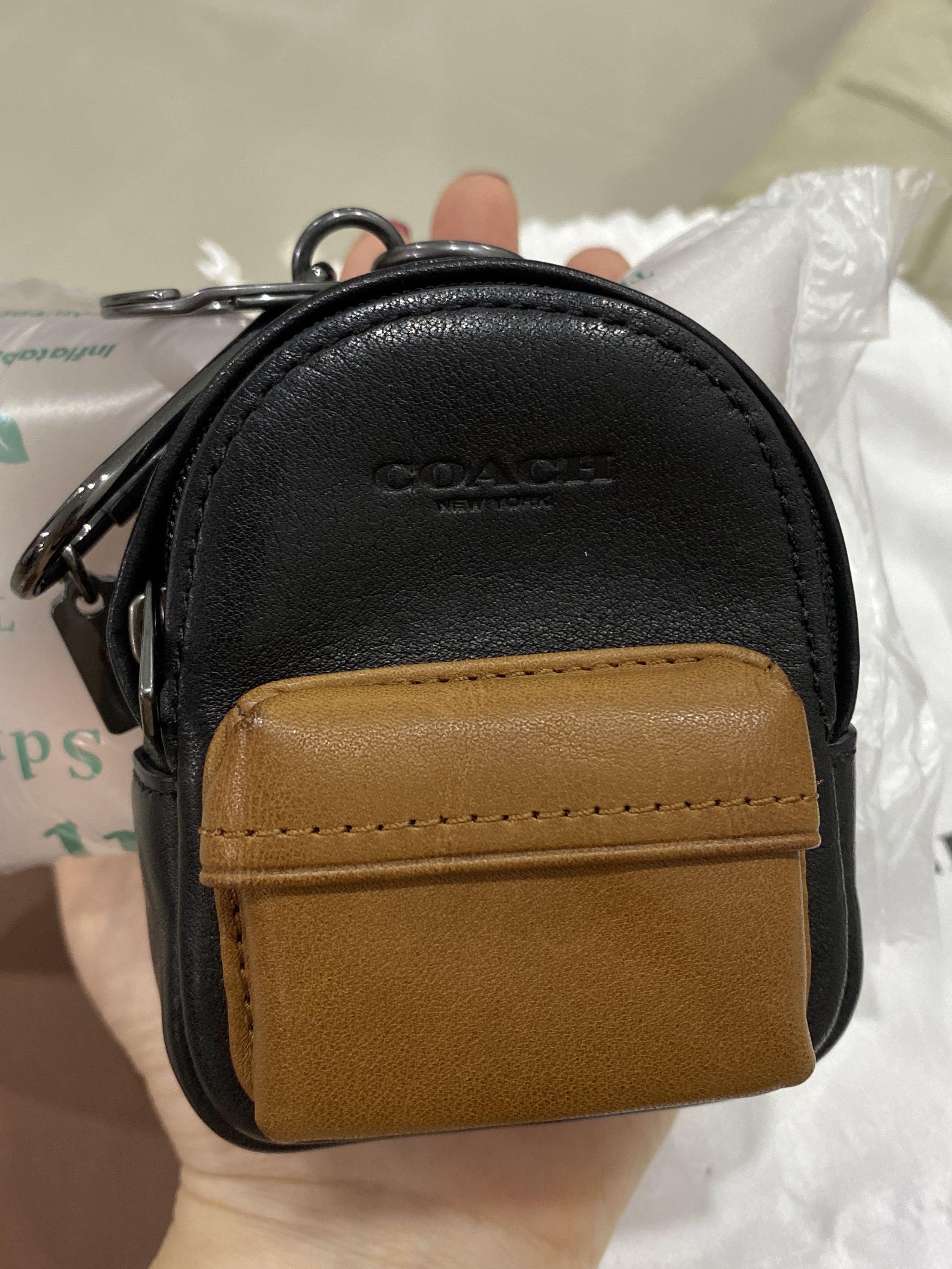 Coach keychain backpack clearance