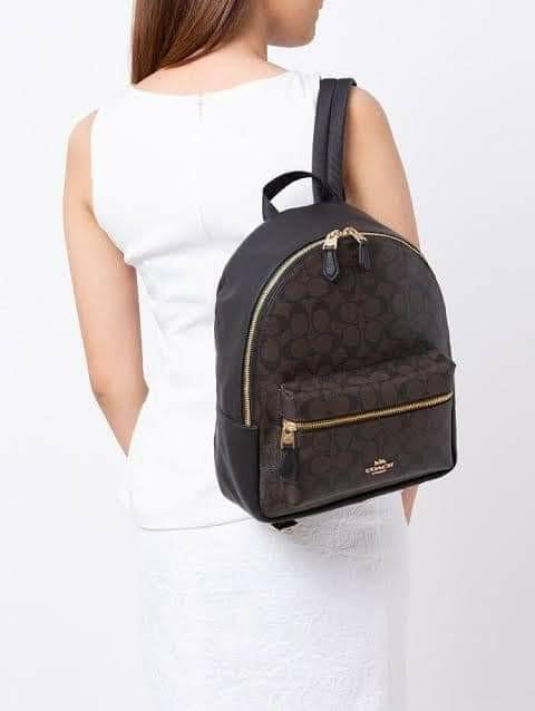 coach backpack medium size