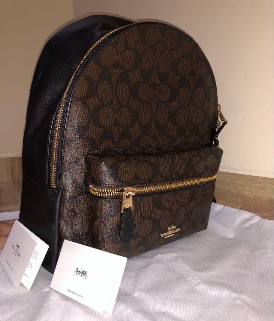 coach backpack charlie medium