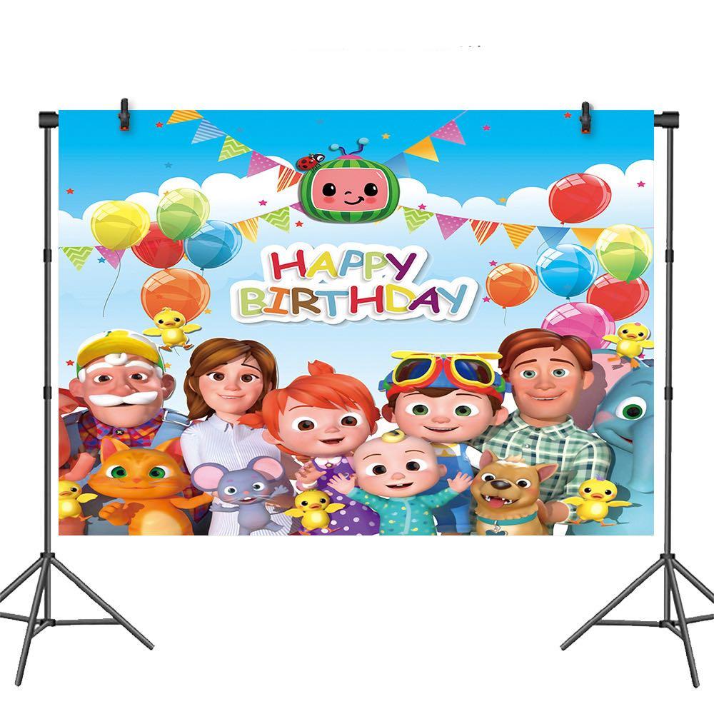 party supplies birthday banner backdrop/ party deco