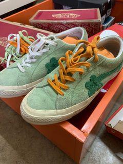 CONVERSE X GOLF ONE STAR GREEN UK7