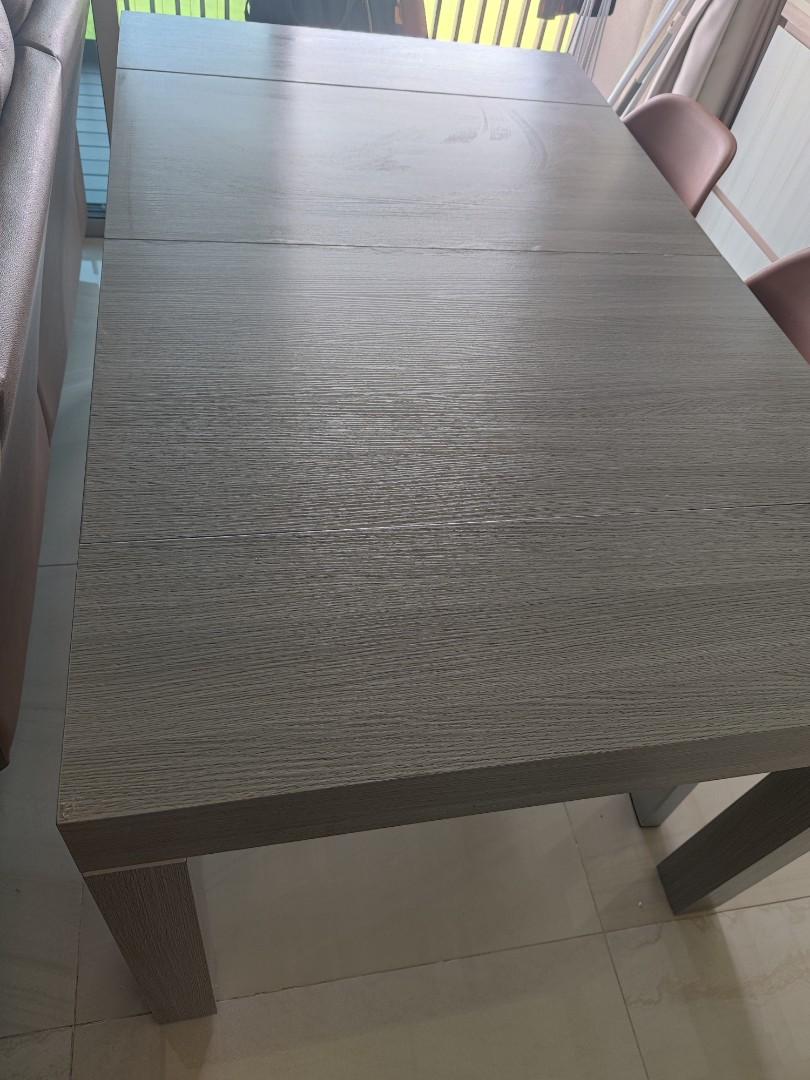 Courts Extendable Dining Table, Furniture & Home Living, Furniture, Tables & Sets on Carousell