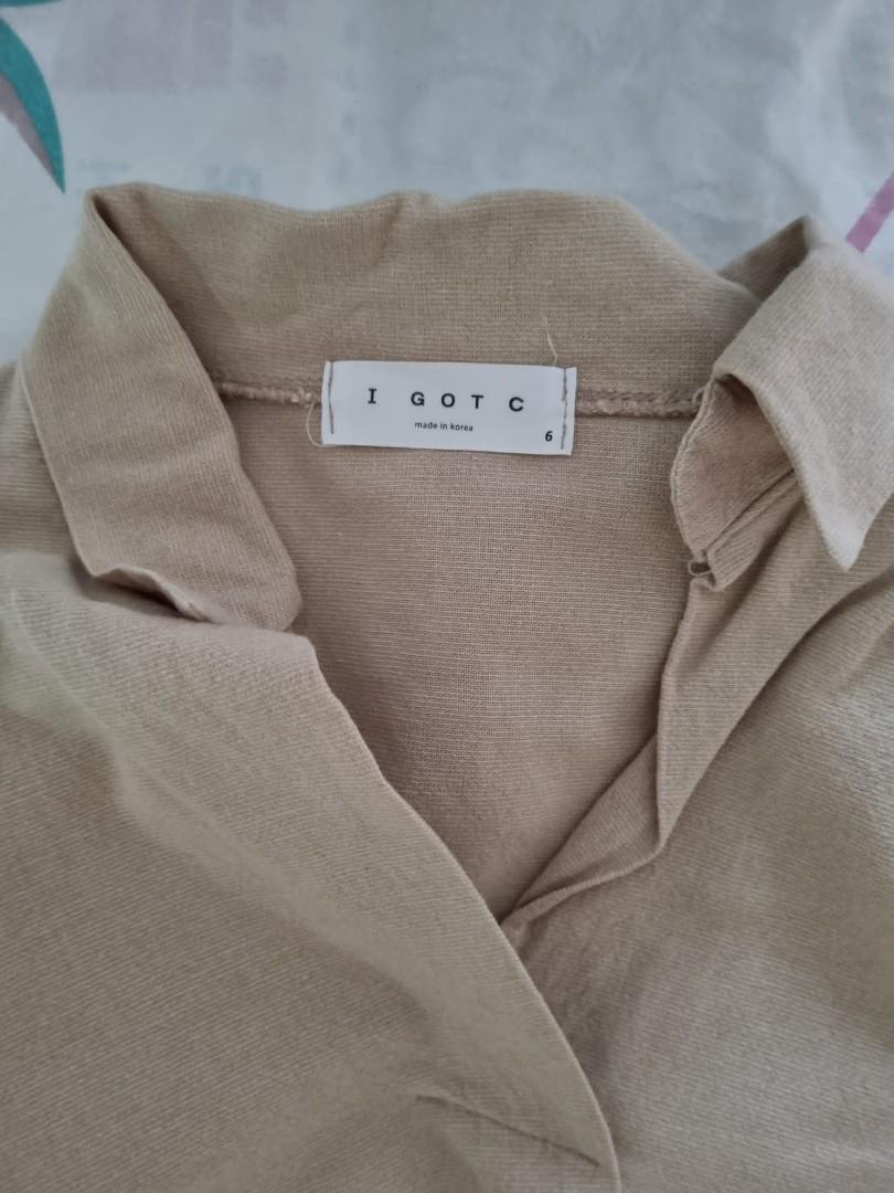 long sleeve linen blouse