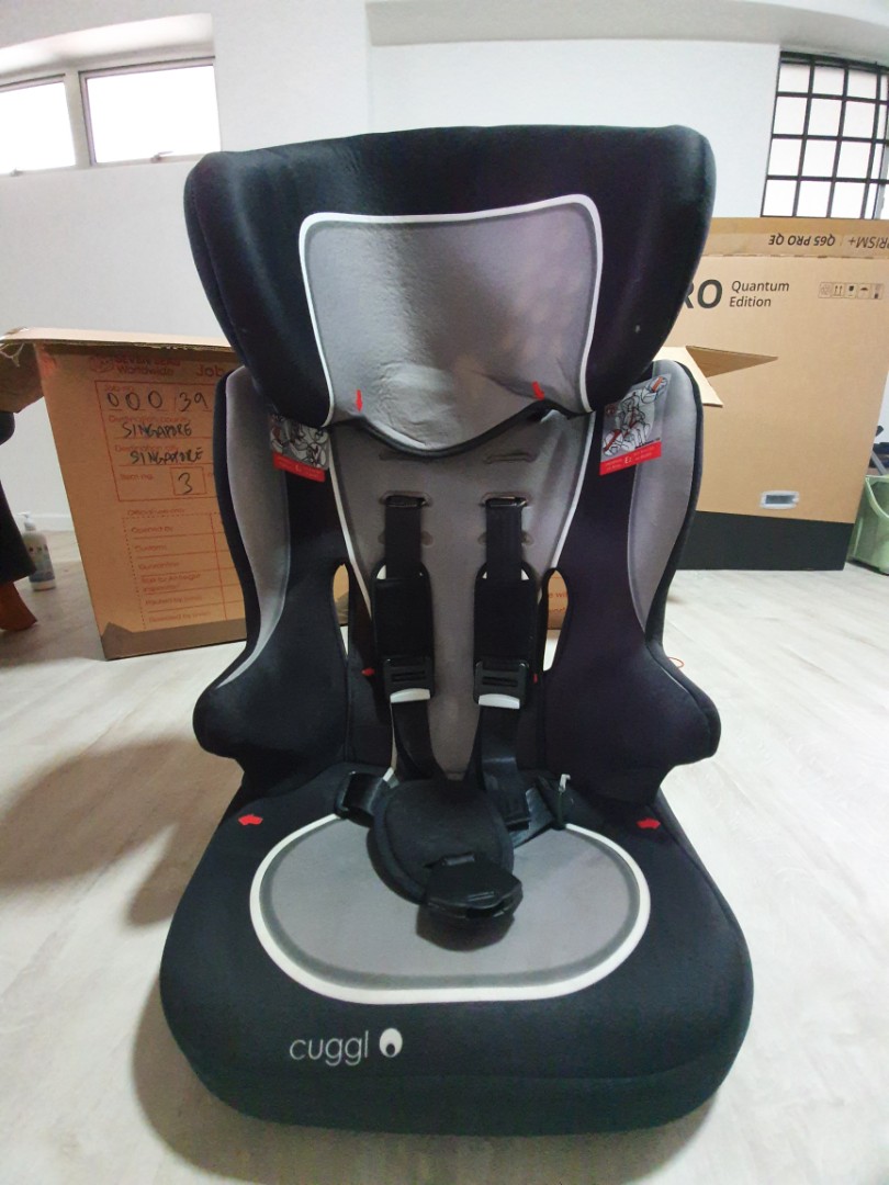Cuggl car seat top installation