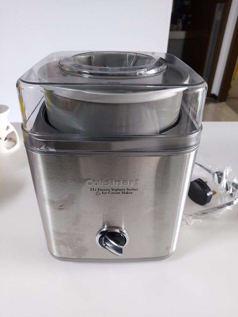Cuisinart 2L frozen yoghurt sorbet ice cream maker TV Home Appliances Kitchen Appliances Ice cream Makers on Carousell