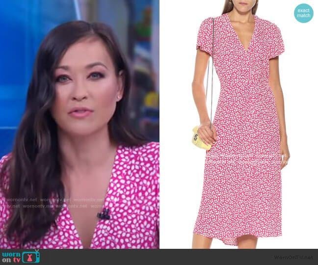 Dvf cheap cecilia dress
