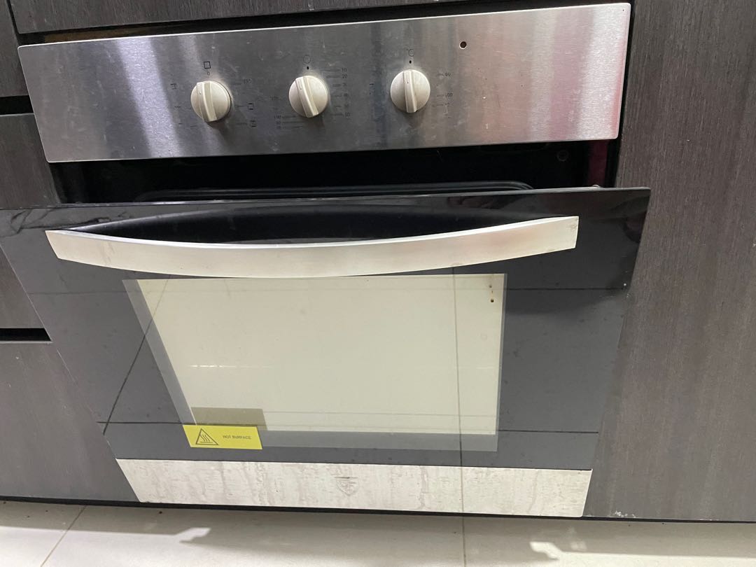 EF built in Oven BO AE 56L 62A 5 modes mechanical convection oven, TV