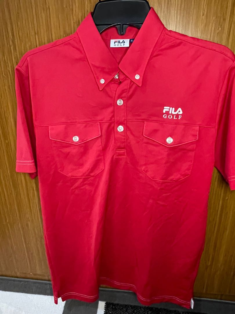 fila golf shirts