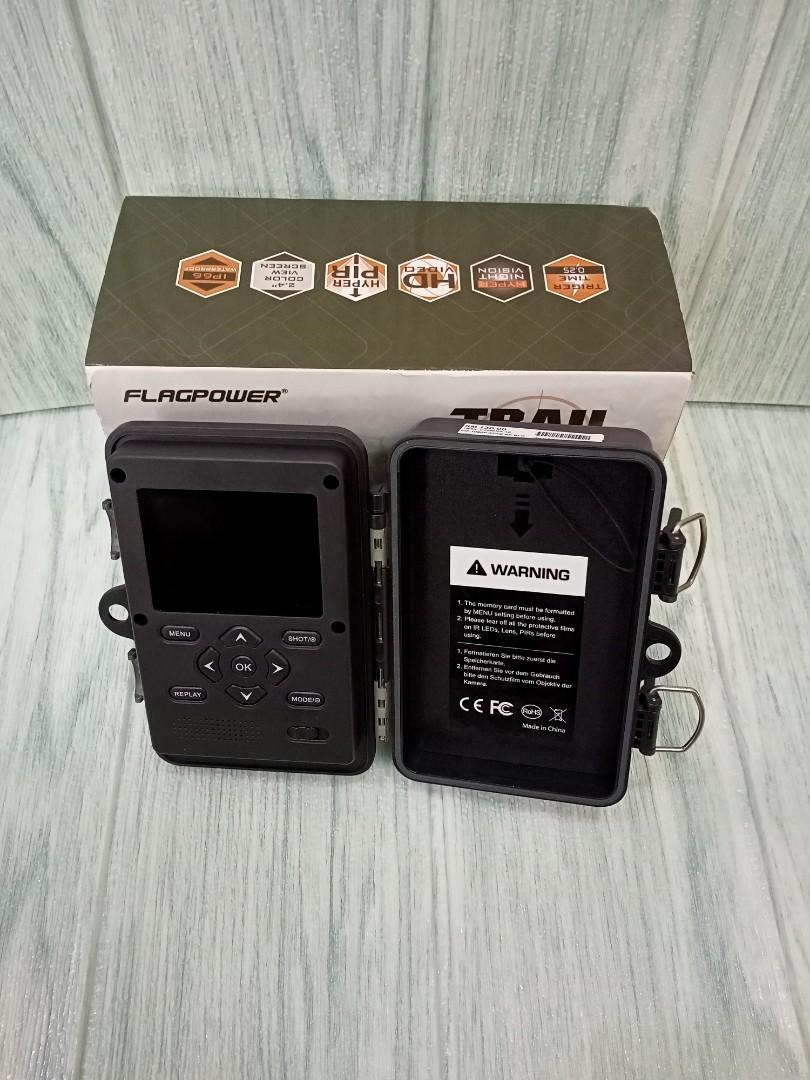 Flagpower trail camera top