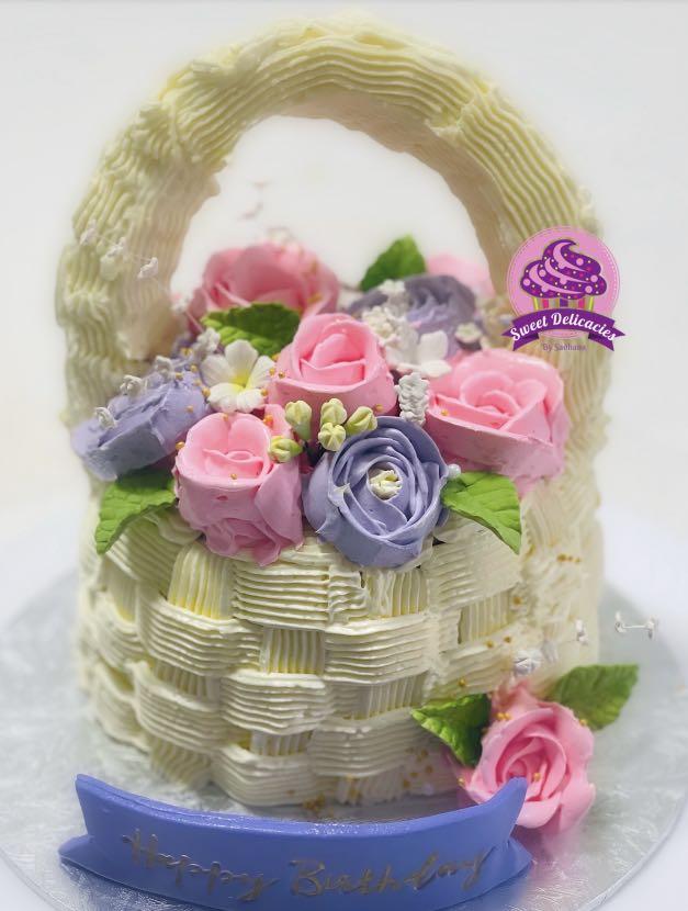Best Flower Basket Cake In Mumbai | Order Online
