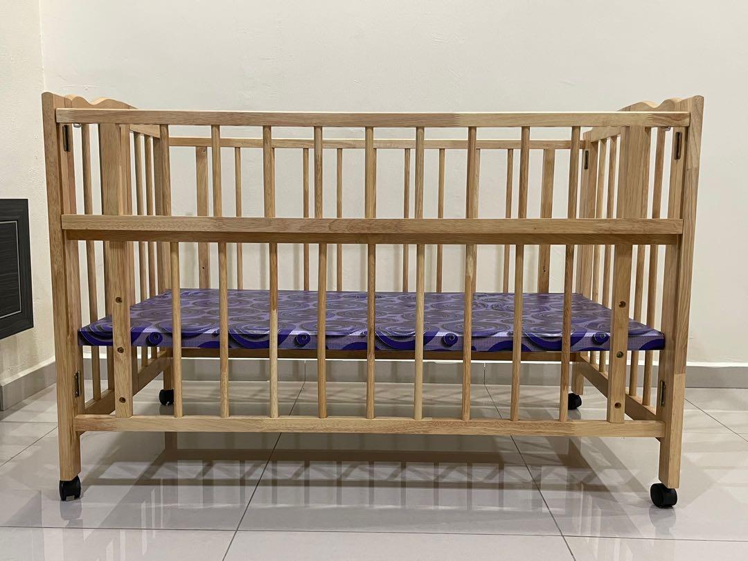 Foldable Baby Cot, Babies & Kids, Baby Nursery & Kids Furniture, Cots