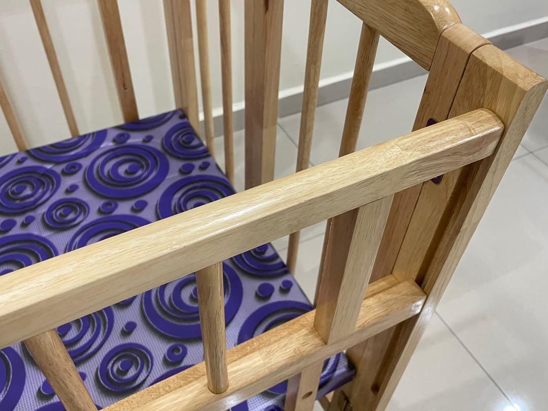 Foldable Baby Cot, Babies & Kids, Baby Nursery & Kids Furniture, Cots