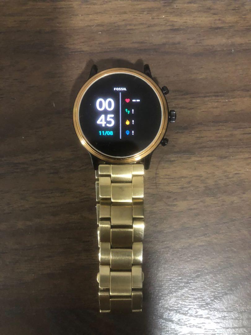 Gen 5 smartwatch julianna outlet hr smoke stainless steel