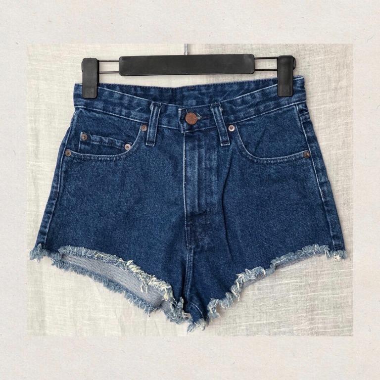 Frayed jean shorts womens outlet