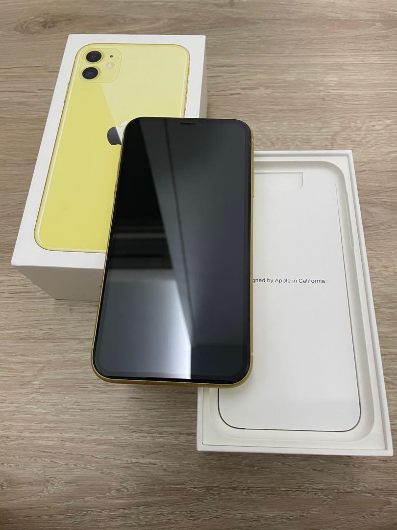 Full set Apple Iphone 11 Yellow 64gb, Mobile Phones & Gadgets, Mobile