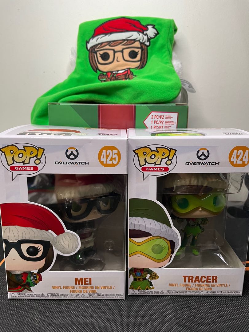 Funko pop store overwatch christmas