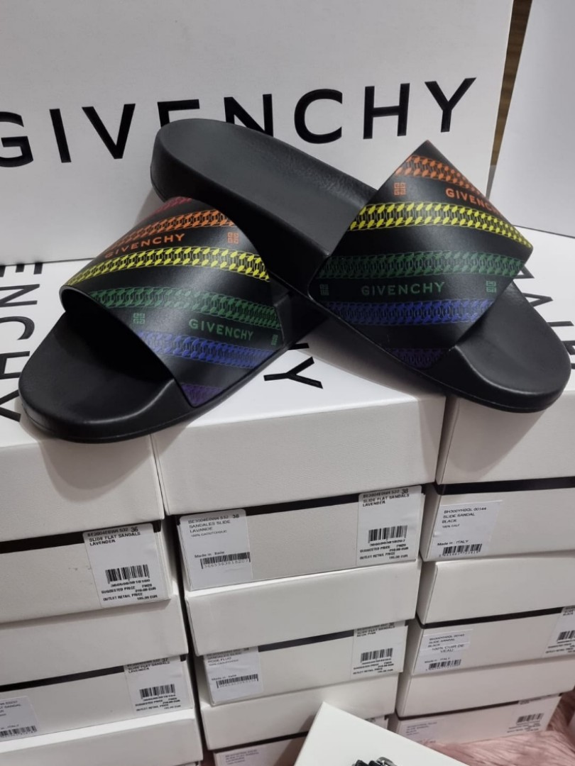 givenchy rainbow slides