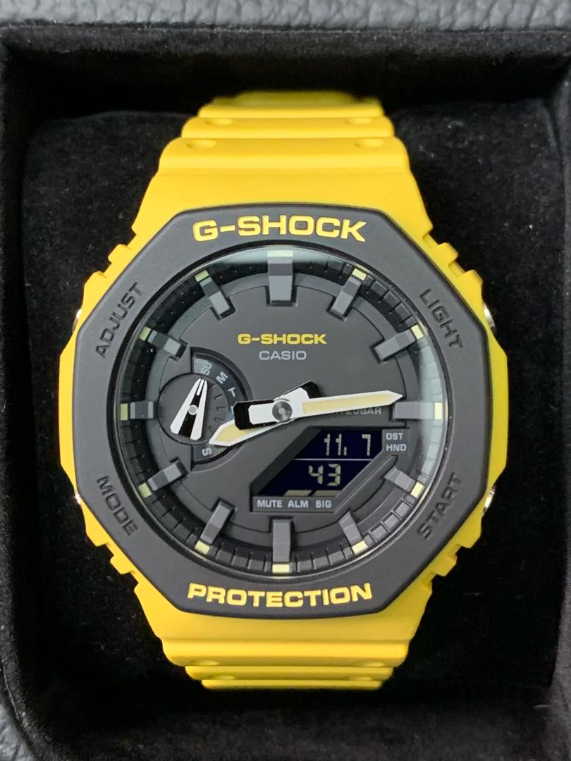 G Shock GA 2110 Yellow