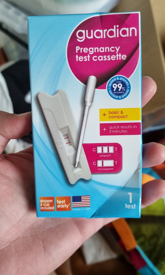 Guardian Pregnancy test cassette kit, Beauty & Personal Care, Sanitary Hygiene on Carousell