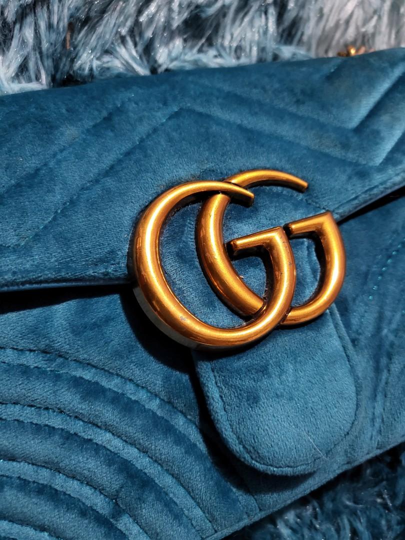 Gucci marmont velvet bundle Women s Fashion Bags Wallets