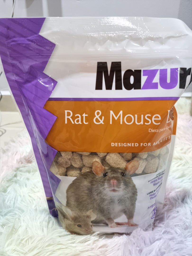 Hamster Food Snack Treat (Mazuri Lab Blocks), Pet Supplies, Pet Food on Carousell