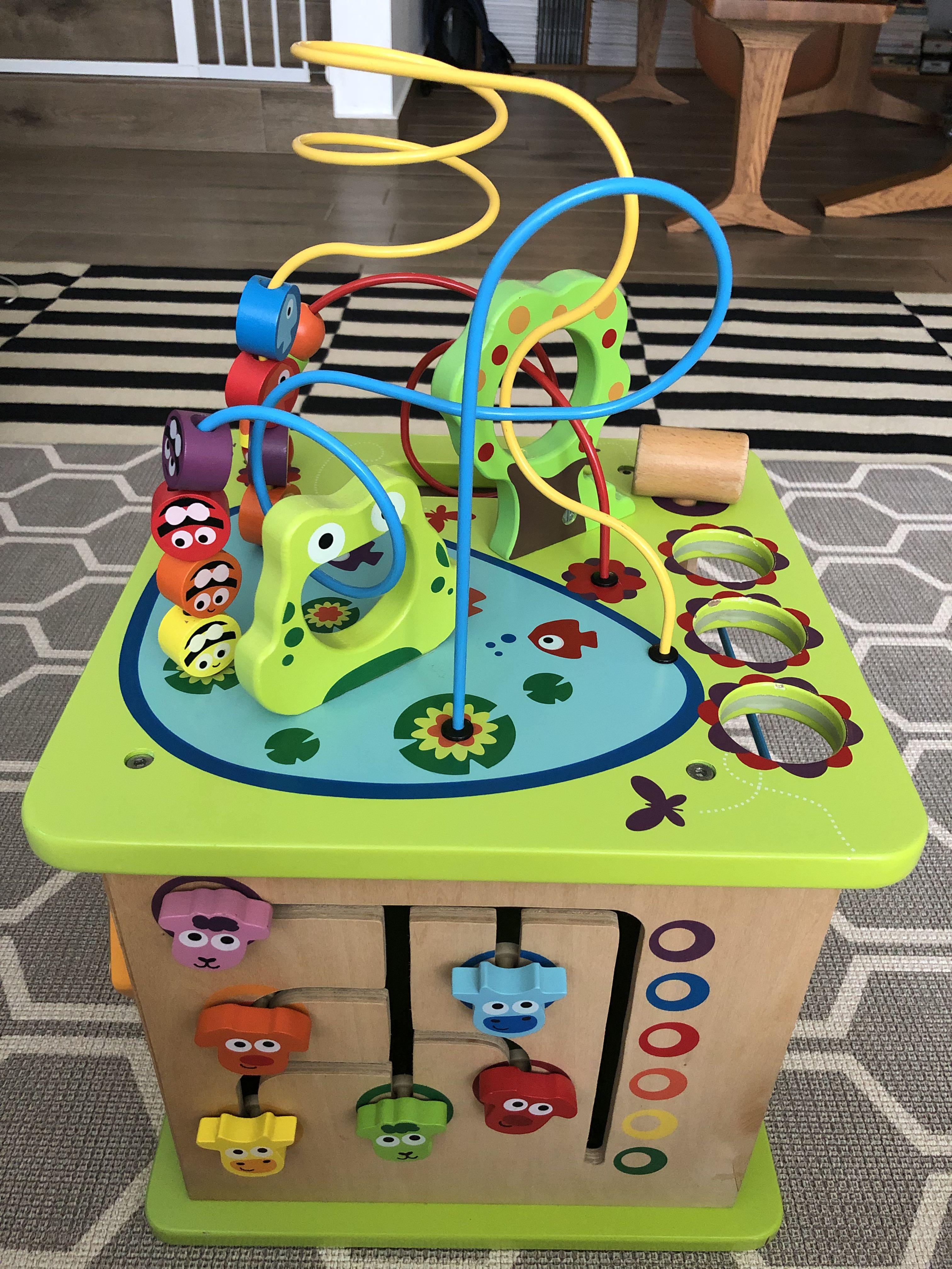 Hape Country Critters Activity Cube, Babies & Kids, Infant Playtime on