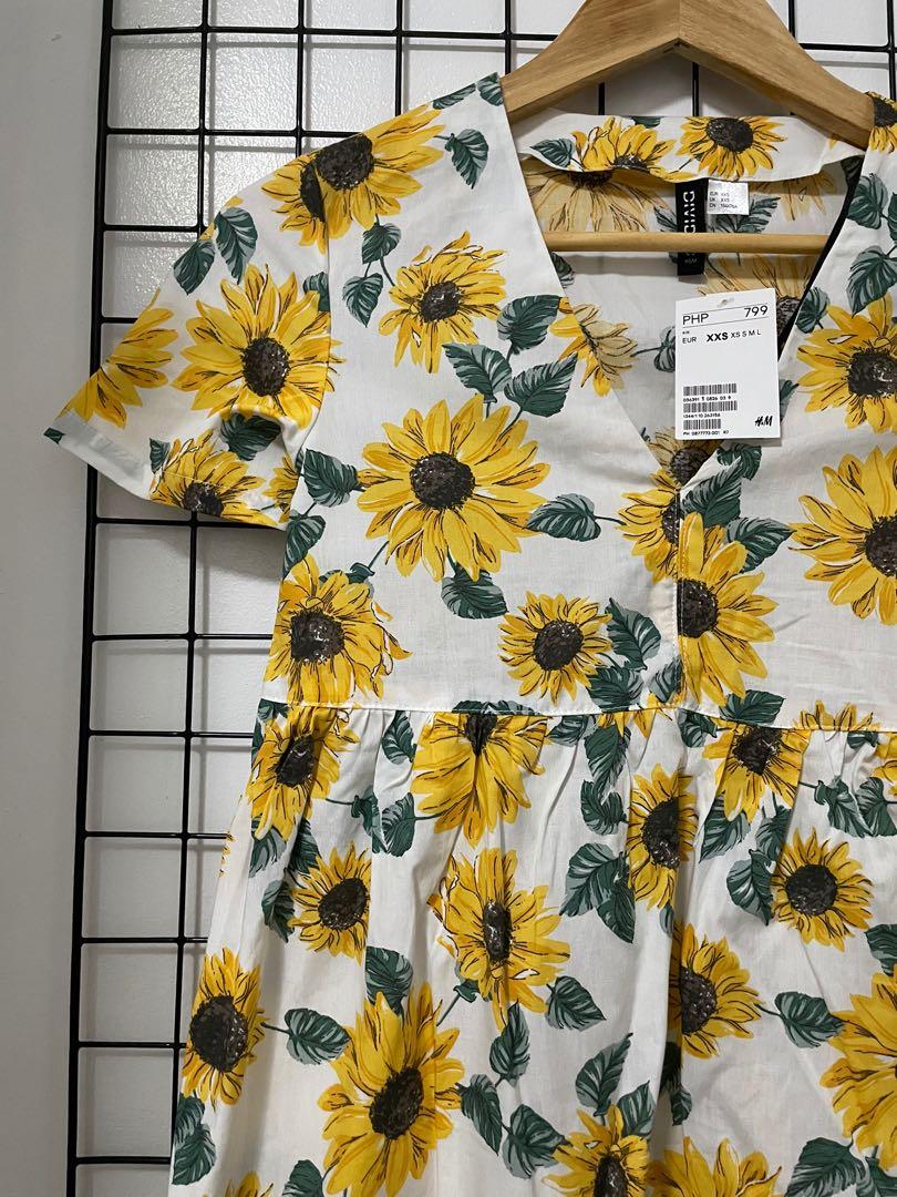 H&m sunflower dress 2025