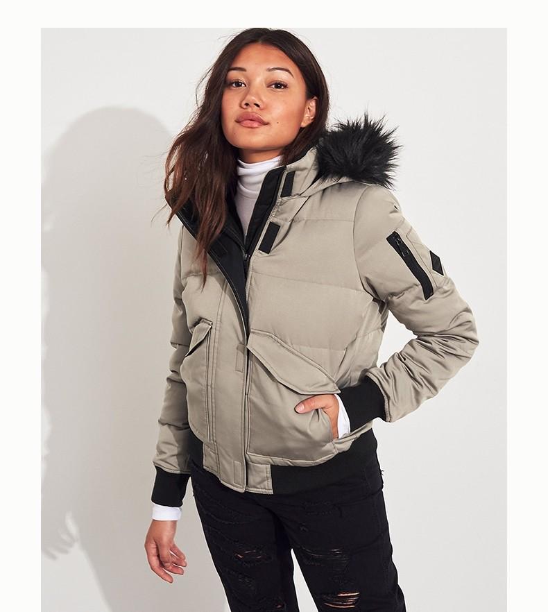 hollister down coat