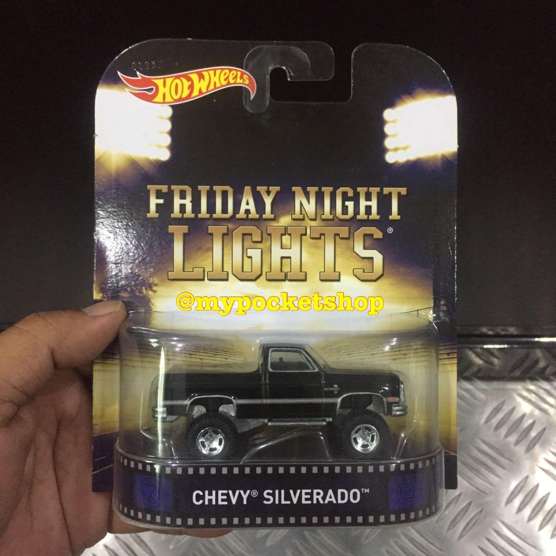 Hot wheels friday top night lights chevy silverado