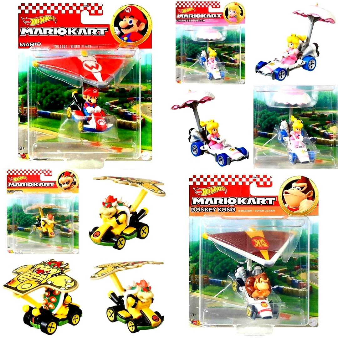 NEU & OVP MATTEL® GVD37 Hot Wheels Mario Kart Donkey Kong B-Dasher Super Glider 
