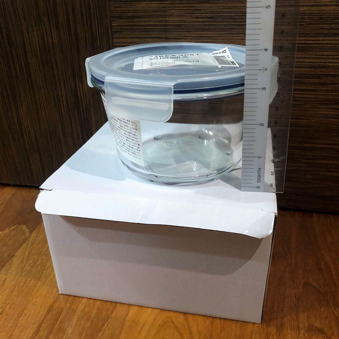 ikea glass tupperware, Furniture & Home Living, Kitchenware & Tableware, Cookware & Accessories