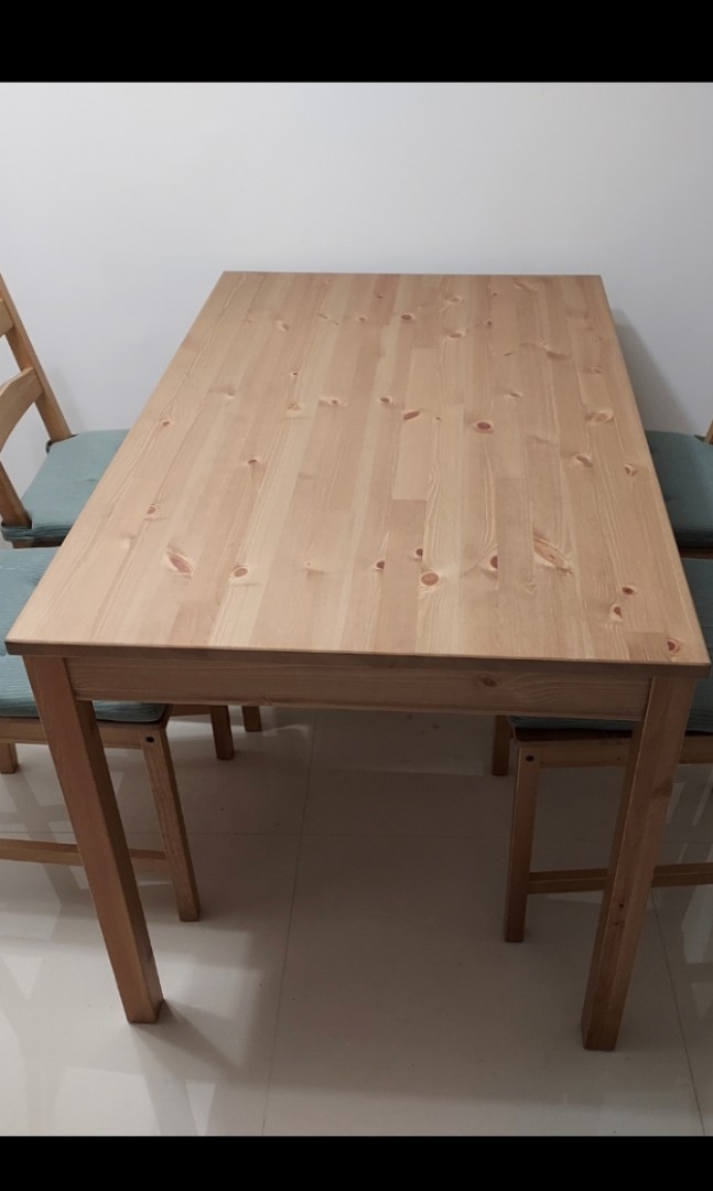 Ikea Jokkmokk Dining table only, Furniture & Home Living, Furniture