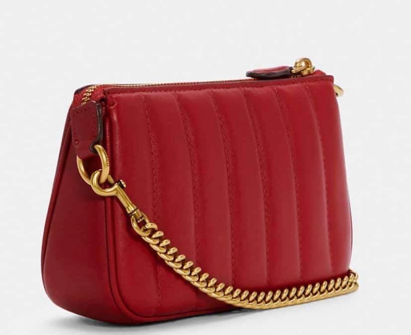 Coach x Jennifer Lopez Nolita 19 with Linear Quilting - Red, Women's